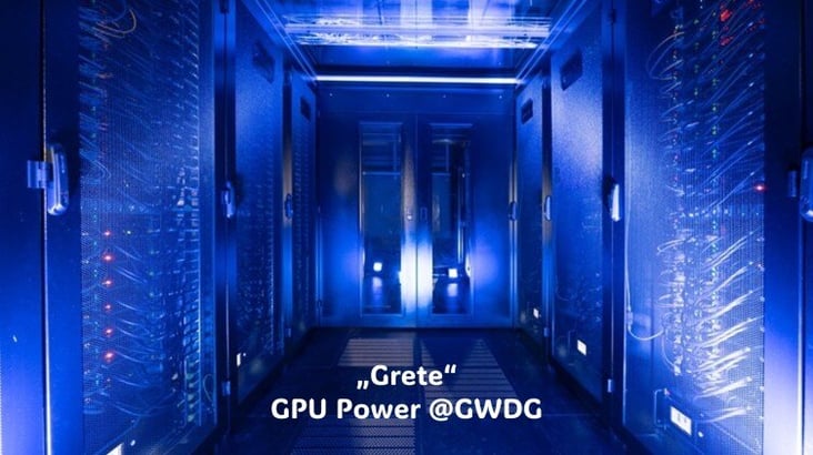 Foto von Rechenzentrum Gerte CPU-Power @GWDC