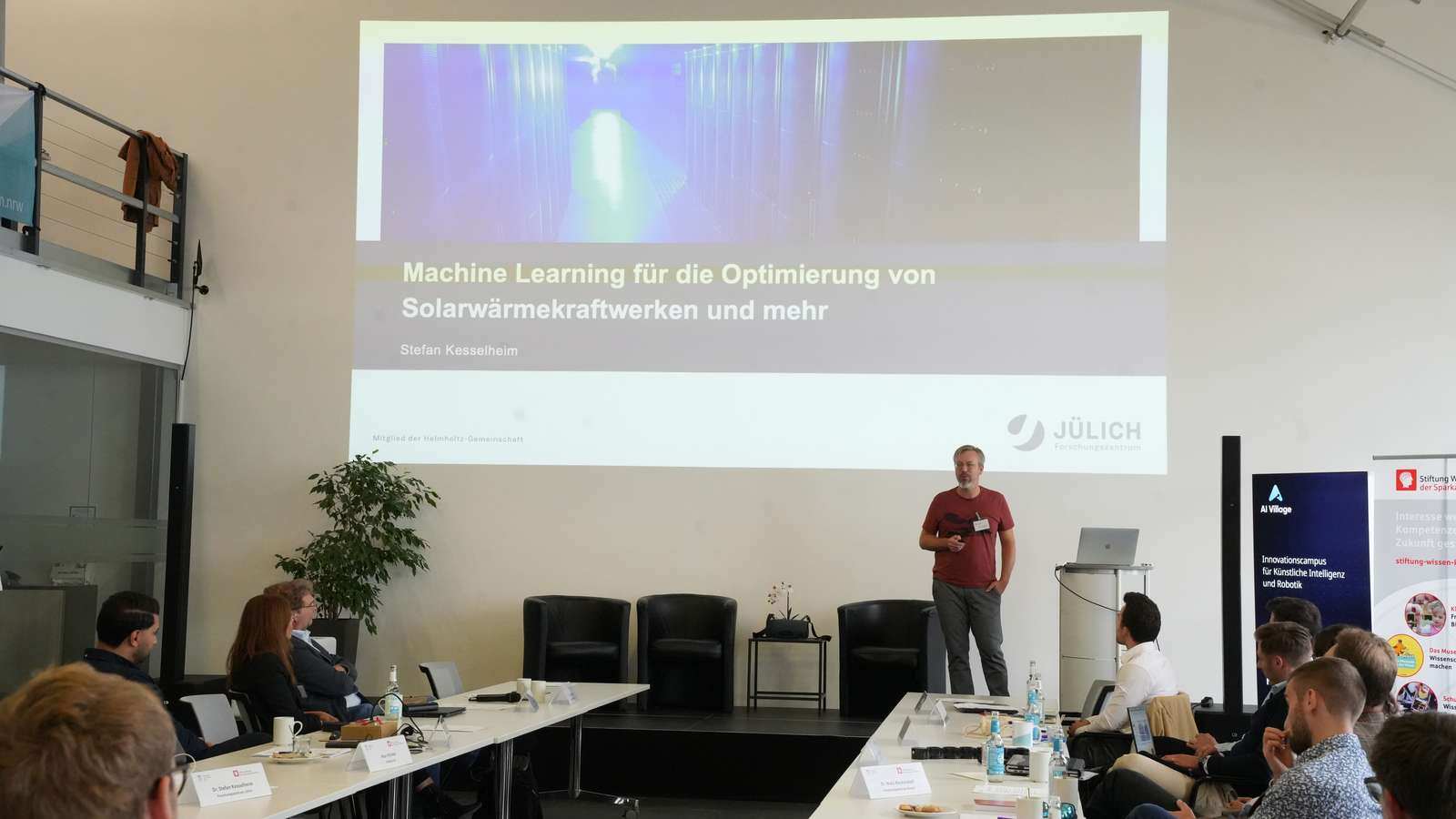 Vortrag: Machine Learning für die Optimierung von Solarwärmekraftwerken 