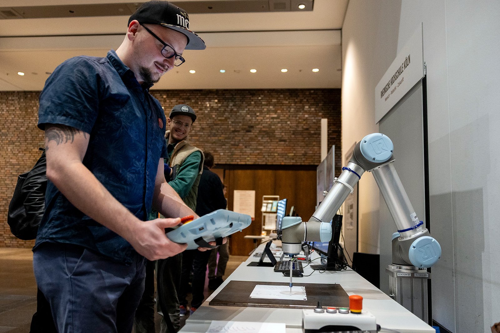 Unser Stand „Mensch-Robotik-Zukunft“ (Foto Michael Bause/KWR)