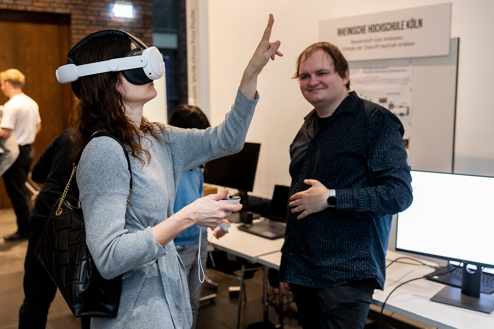 Unser Stand „Wasserstoff zum Anfassen“ (Foto Michael Bause/KWR)