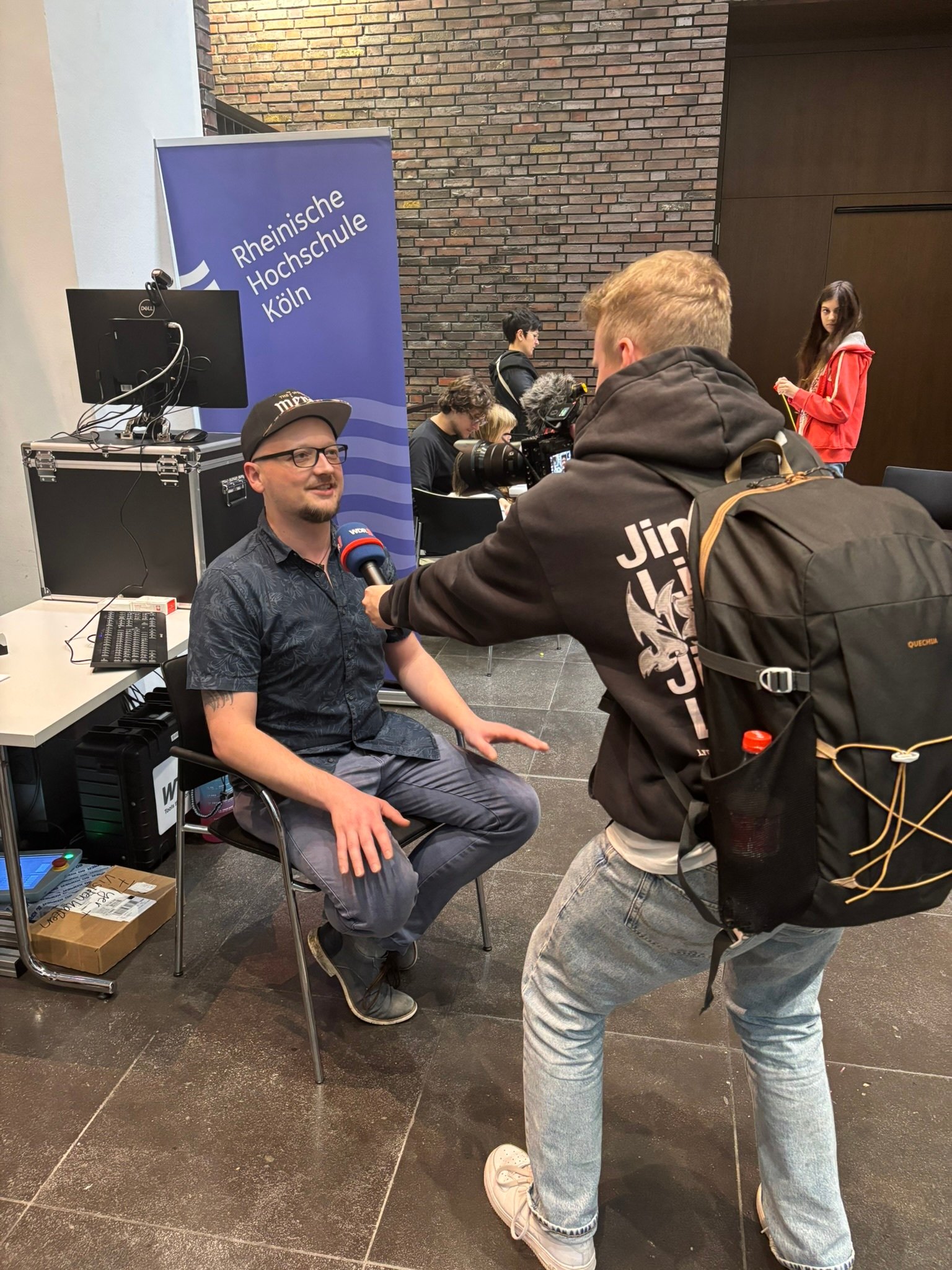 Unser Stand „Mensch-Robotik-Zukunft“