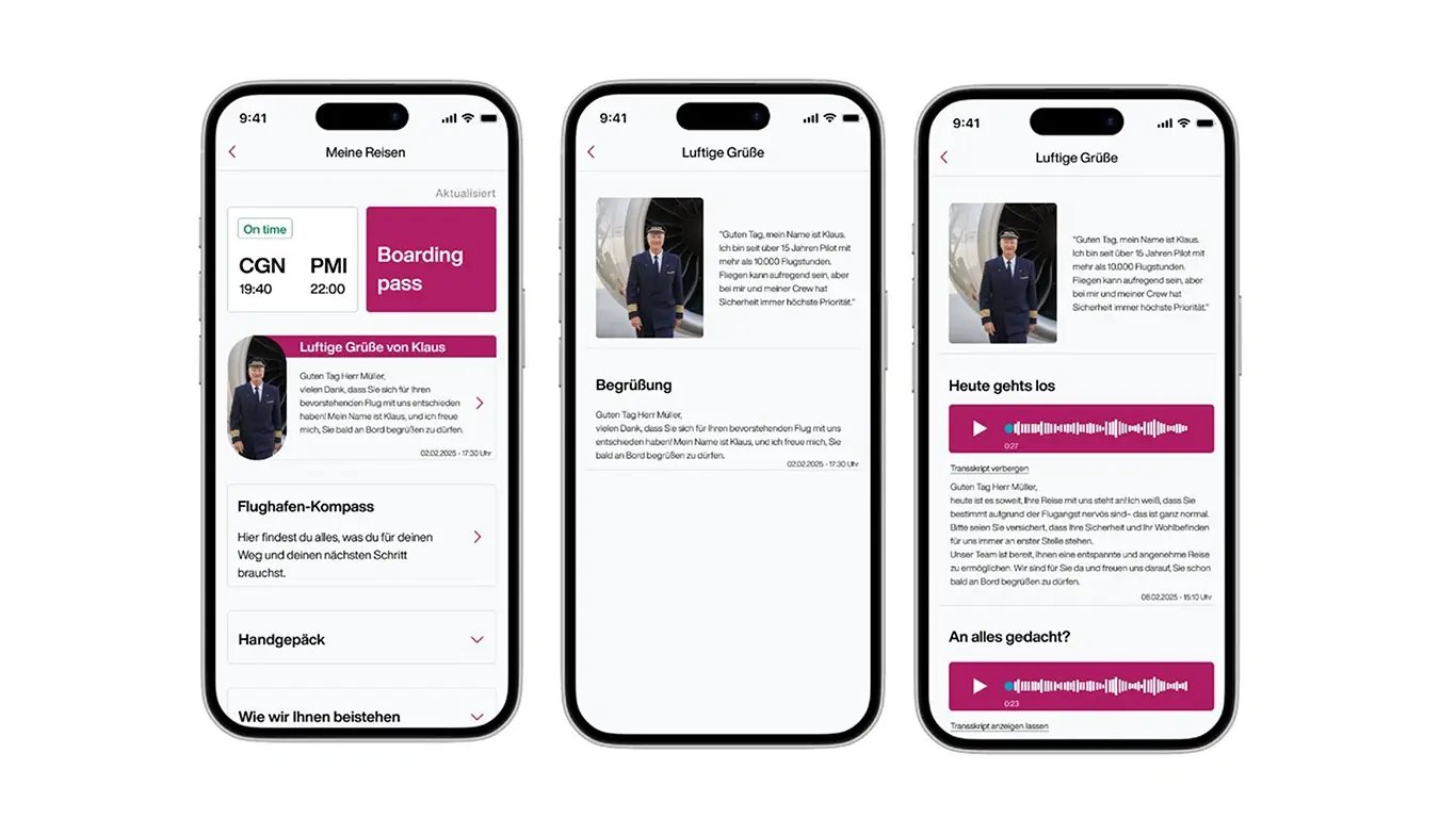 Flugangst nehmen: Grüße vom Piloten persönlich!