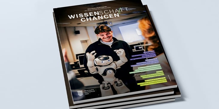 Foto neueste Ausgabe unseres Magazins „Wissenschaf(f)t Chancen“ (Titelseite)