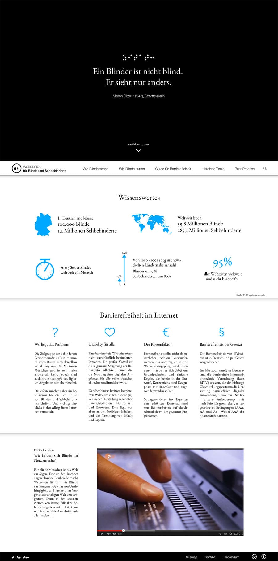 Webdesign für Blinde und Sehbehinderte-1