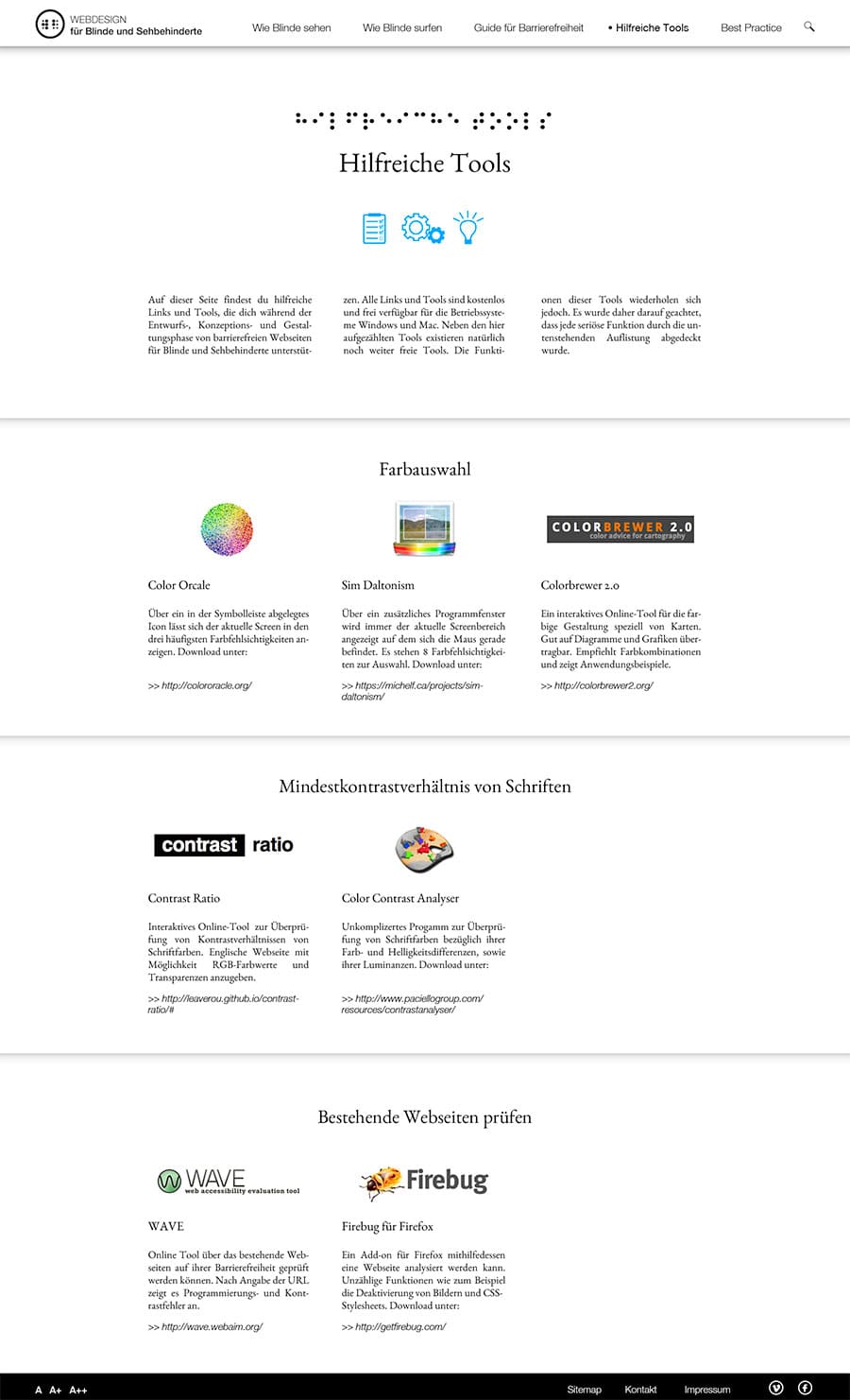 Webdesign für Blinde und Sehbehinderte-8