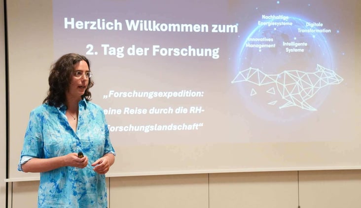 Initiatorin des Tags der Forschung: Prof. Dr. Susanne Rosenthal, Vizepräsidentin Forschung und Transfer