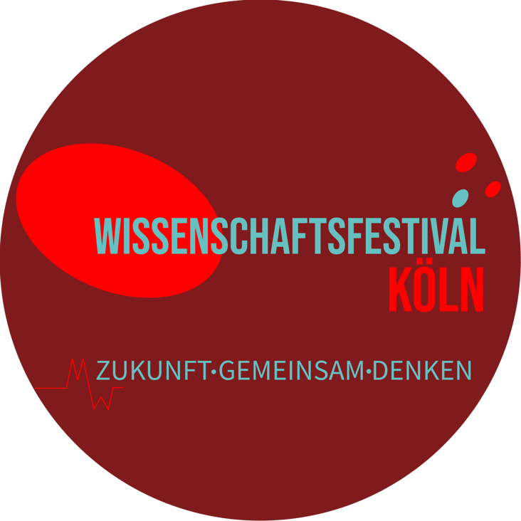 Logo: Erstes Kölner Wissenschaftsfestvial - Staunen, erforschen, begeistern lassen
